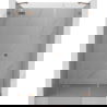 Mexen Lunar uși de duș batante stânga 140 cm, transparent, cupru periat - 834S-140-050-65-00-L