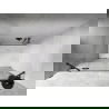 Mexen Lunar ușă de duș pivotantă stângă 140 cm, transparentă, gri pistol periat - 834S-140-050-66-00-L