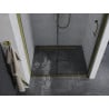 Mexen Apia ușă de duș culisantă 125 cm, transparent, Aurie - 845-125-000-50-00