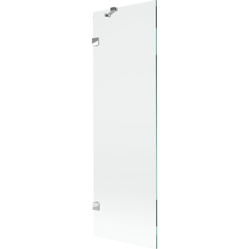 Paravan cada Mexen Lunar cu 1 panou 60 x 150 cm, transparent, crom - 897-060-000-01-00