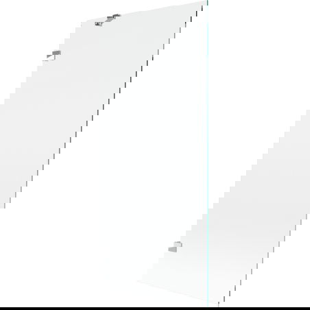 Mexen Lunar 1-szárnyú fürdőszobai paraván 80 x 150 cm, átlátszó, króm - 897-080-000-01-00