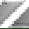 Mexen Lunar ușă de duș batantă stânga 155 cm, transparent, metal pistol - 834S-155-050-95-00-L