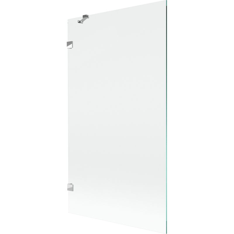 Mexen Lunar panou de baie cu un singur panou 100 x 150 cm, transparent, crom - 897-100-000-01-00