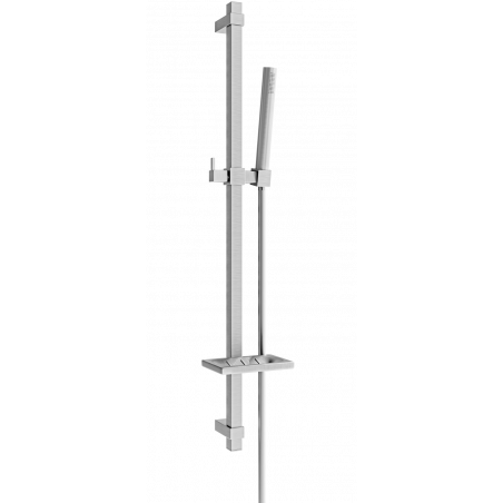 Mexen DQ70 set de duș glisant, gri armă periat - 785704581-66