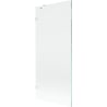 Paravan de duș Mexen Lunar 1-fluture 80 x 150 cm, transparent, alb - 897-080-000-20-00