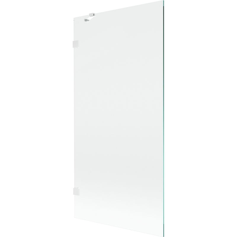 Mexen Lunar 1-szárnyú kádparaván 90 x 150 cm, átlátszó, fehér - 897-090-000-20-00