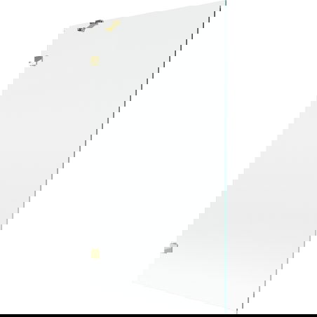 Mexen Lunar paravan de baie cu un singur panou 100 x 150 cm, transparent, auriu - 897-100-000-50-00