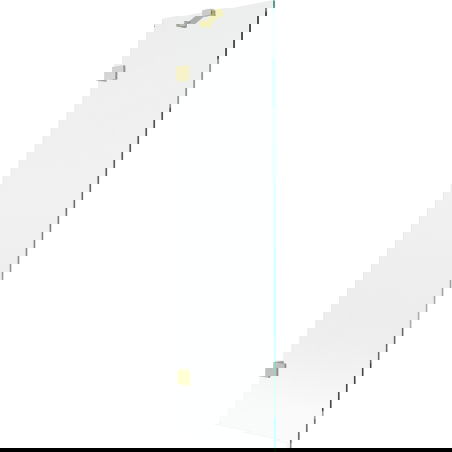Paravan de cadă Mexen Lunar cu 1 canat 50 x 150 cm, transparent, auriu periat - 897-050-000-55-00