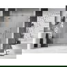 Mexen Lunar ușă de duș batantă stânga 150 cm, transparentă, nichel periat - 834S-150-050-97-00-L