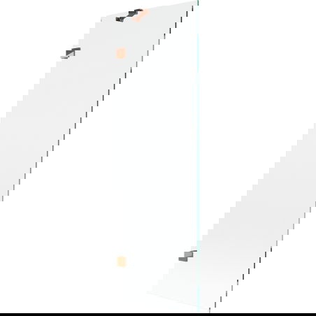 Mexen Lunar 1-szárnyas kádparaván 60 x 150 cm, átlátszó, rózsaszín arany - 897-060-000-60-00