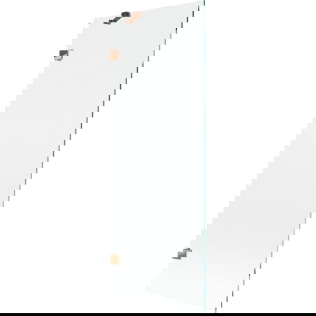 Mexen Lunar panou de baie cu un singur canat 70 x 150 cm, transparent, aur roz - 897-070-000-60-00