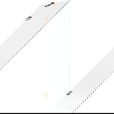 Mexen Lunar paravan de baie cu un panou 50 x 150 cm, transparent, aur roz - 897-050-000-60-00