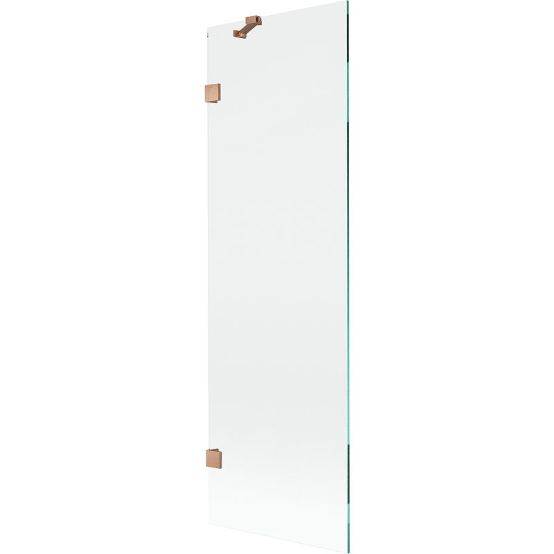 Mexen Lunar paravan de baie cu 1 panou 60 x 150 cm, transparent, cupru periat - 897-060-000-65-00