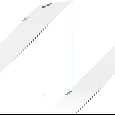 Mexen Lunar paravan cadă cu 1 canat 60 x 150 cm, transparent, cupru periat - 897-060-000-65-00