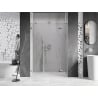 Mexen Lunar ușă de duș cu deschidere spre dreapta 135 cm, transparentă, crom - 834S-135-050-01-00-P