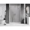 Mexen Lunar ușă de duș cu deschidere spre dreapta 135 cm, transparentă, crom - 834S-135-050-01-00-P