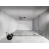 Mexen Lunar ușă de duș cu deschidere spre dreapta 135 cm, transparentă, crom - 834S-135-050-01-00-P