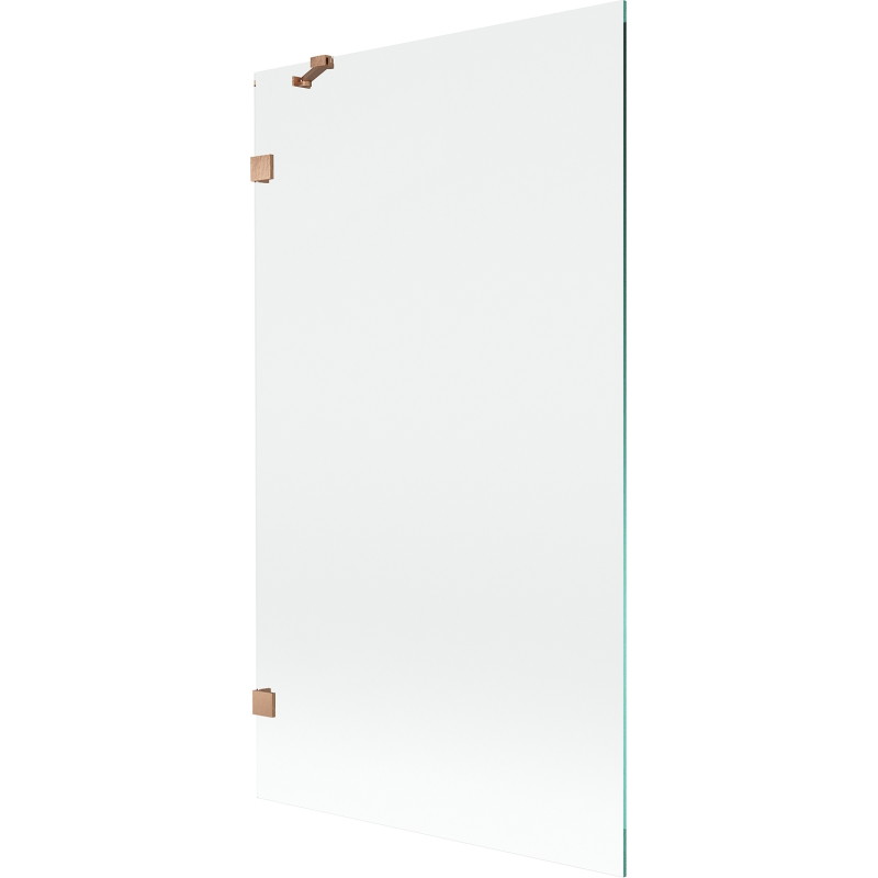 Mexen Lunar paravan de baie cu 1 panou, 100 x 150 cm, transparent, cupru periat - 897-100-000-65-00