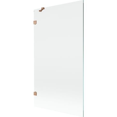 Paravan cadă Mexen Lunar cu 1 panou 100 x 150 cm, transparent, cupru periat - 897-100-000-65-00