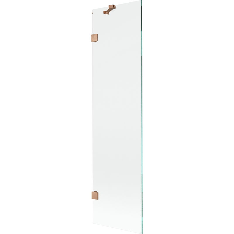 Mexen Lunar paravan de baie cu 1 panou 50 x 150 cm, transparent, cupru periat - 897-050-000-65-00
