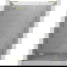 Mexen Lunar L ușă de duș batantă stânga 145 cm, transparentă, auriu periat - 834SL-145-050-55-00-L