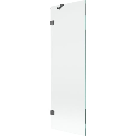 Mexen Lunar paravan de cadă cu un singur panou 60 x 150 cm, transparent, gri armă periat - 897-060-000-66-00