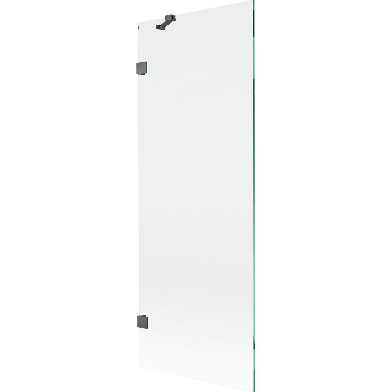Mexen Lunar paravan de baie, 1 panou, 70 x 150 cm, transparent, gri armă periat - 897-070-000-66-00
