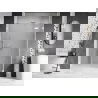 Mexen Lunar ușă de duș batantă dreapta 130 cm, transparentă, albă - 834S-130-050-20-00-P