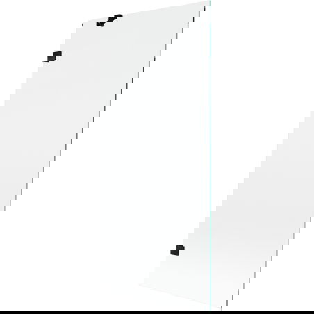 Mexen Lunar paravan cadă cu un singur panou 80 x 150 cm, transparent, negru - 897-080-000-70-00