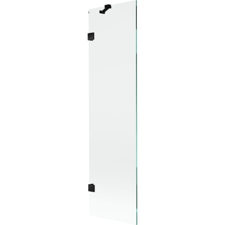 Mexen Lunar egyrészes fürdőszobai paraván 50 x 150 cm, átlátszó, fekete - 897-050-000-70-00