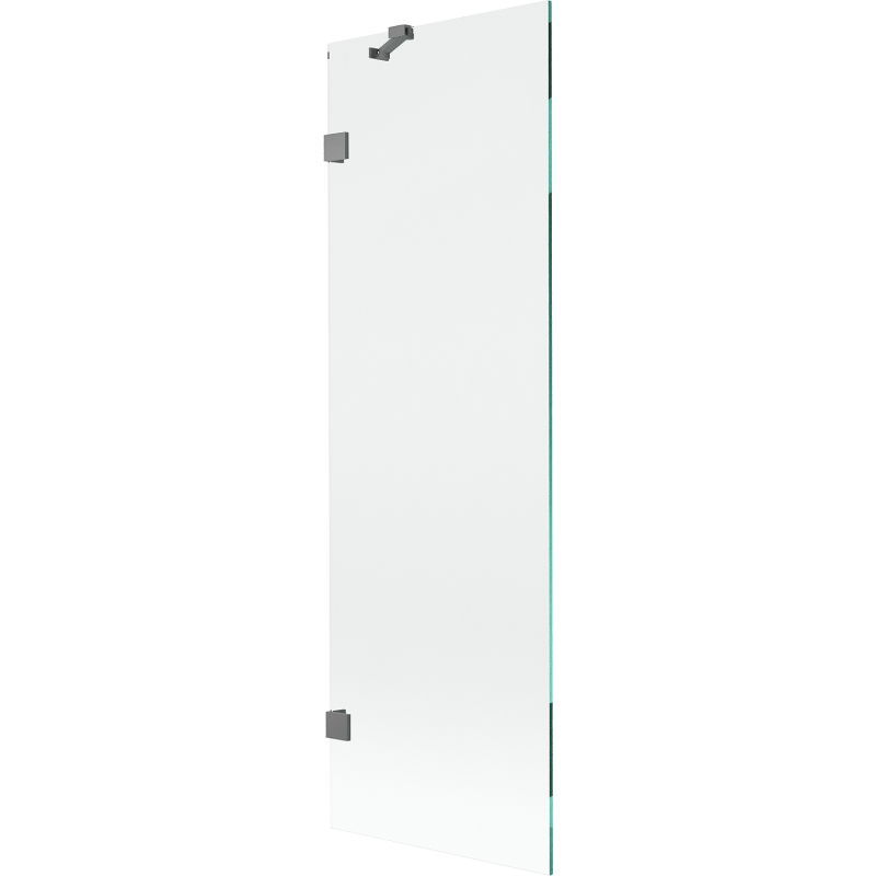 Mexen Lunar paravan de baie cu 1 panou 60 x 150 cm, transparent, metal pistol - 897-060-000-95-00