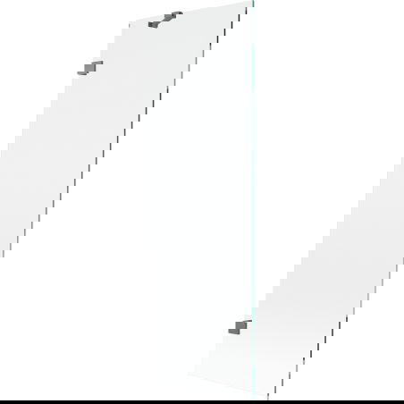 Mexen Lunar panou de baie cu un singur canat 60 x 150 cm, transparent, metal armat - 897-060-000-95-00