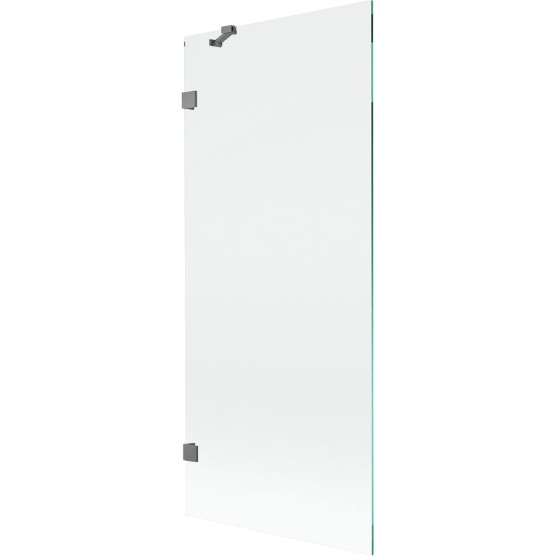 Mexen Lunar paravan de baie cu un singur panou 80 x 150 cm, transparent, metal gri - 897-080-000-95-00