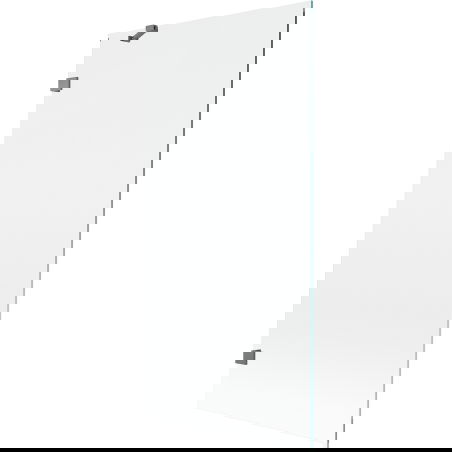 Mexen Lunar paravan de cadă cu un singur panou 90 x 150 cm, transparent, gun metal - 897-090-000-95-00