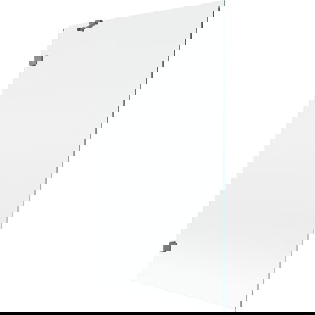 Mexen Lunar egyajtós fürdőszobai panel 100 x 150 cm, átlátszó, gun metal - 897-100-000-95-00