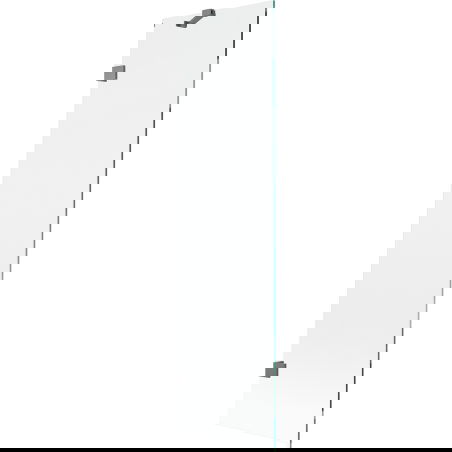 Mexen Lunar 1-szárnyú fürdőszobai paraván 50 x 150 cm, átlátszó, gun metal - 897-050-000-95-00