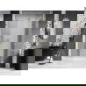Mexen Lunar uși de duș batante dreapta 140 cm, transparent, aurii - 834S-140-050-50-00-P