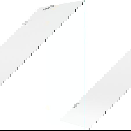 Mexen Lunar egyajtós fürdőkád paraván 70 x 150 cm, átlátszó, kefélt nikkel - 897-070-000-97-00