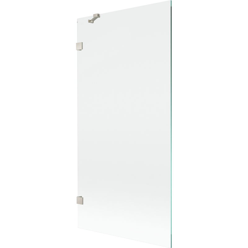 Mexen Lunar paravan de cadă cu 1 panou 90 x 150 cm, transparent, nichel periat - 897-090-000-97-00