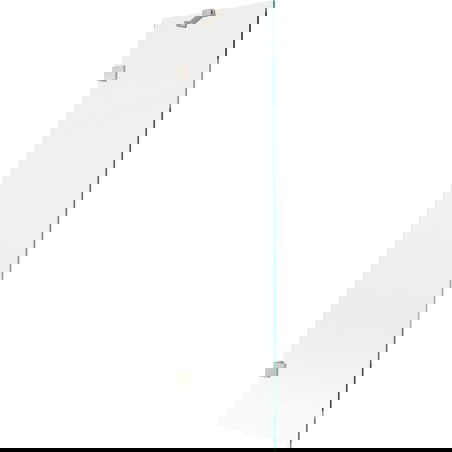 Mexen Lunar paravan de cadă cu 1 panou, 50 x 150 cm, transparent, nichel periat - 897-050-000-97-00