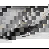 Mexen Lunar uși de duș cu deschidere dreaptă 150 cm, transparent, auriu periat - 834S-150-050-55-00-P