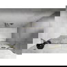 Mexen Lunar uși de duș cu deschidere dreaptă 150 cm, transparent, auriu periat - 834S-150-050-55-00-P