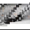 Mexen Lunar L uși de duș cu deschidere spre stânga 140 cm, transparent, cupru periat - 834SL-140-050-65-00-L