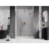 Mexen Lunar ușă de duș batantă dreapta 150 cm, transparent, aur roz - 834S-150-050-60-00-P