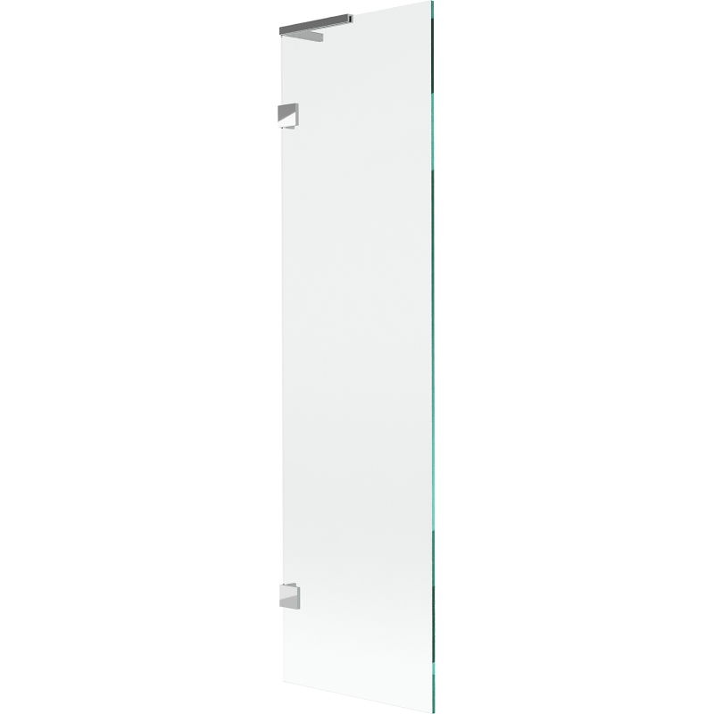 Mexen Lunar L fürdőkád paraván egyajtós 50 x 150 cm, átlátszó, króm - 897L-050-000-01-00