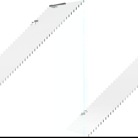 Mexen Lunar L fürdőkád paraván egyajtós 50 x 150 cm, átlátszó, króm - 897L-050-000-01-00