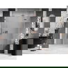 Mexen Lunar ușă de duș rabatabilă dreaptă 135 cm, transparentă, cupru periat - 834S-135-050-65-00-P