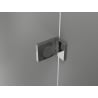Mexen Lunar L paravan cadă 1-canat 80 x 150 cm, transparent, crom - 897L-080-000-01-00