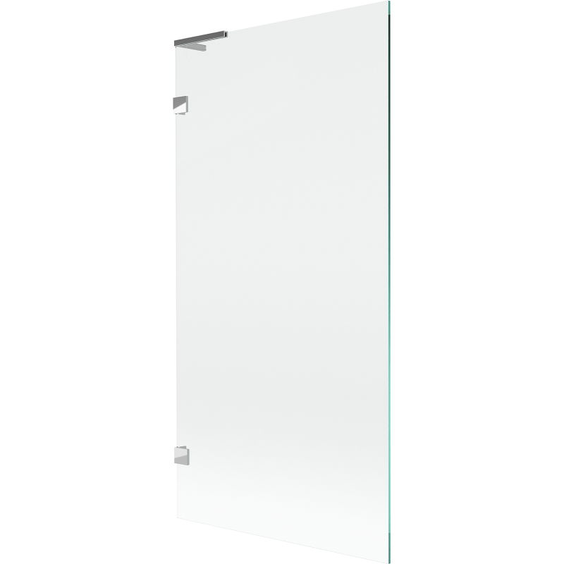 Mexen Lunar L kádparaván 1-szárnyas 90 x 150 cm, átlátszó, króm - 897L-090-000-01-00