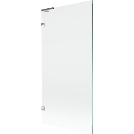 Mexen Lunar L paravan de cadă cu 1 panou 90 x 150 cm, transparent, crom - 897L-090-000-01-00